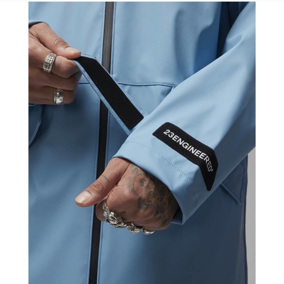 Jordan 23 engineered long trench jacket - Picture 3 of 12